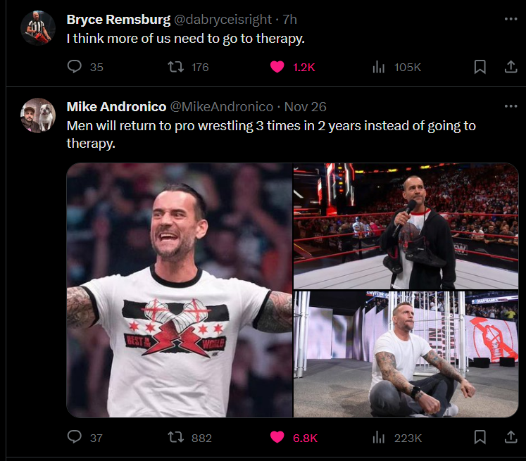 A truly iconic and coincidental back-to-back tweets in my feed.