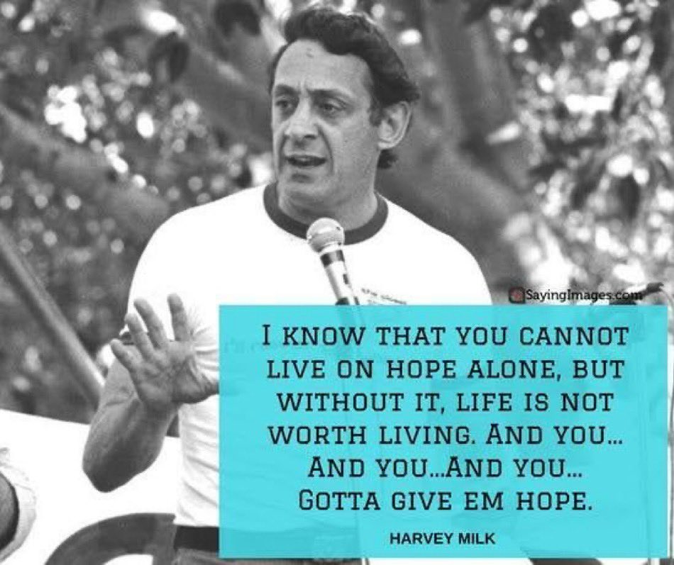 “All young people, regardless of sexual orientation or identity, deserve a safe and supportive environment in which to achieve their full potential.” Remembered 45 years later 🏳️‍🌈