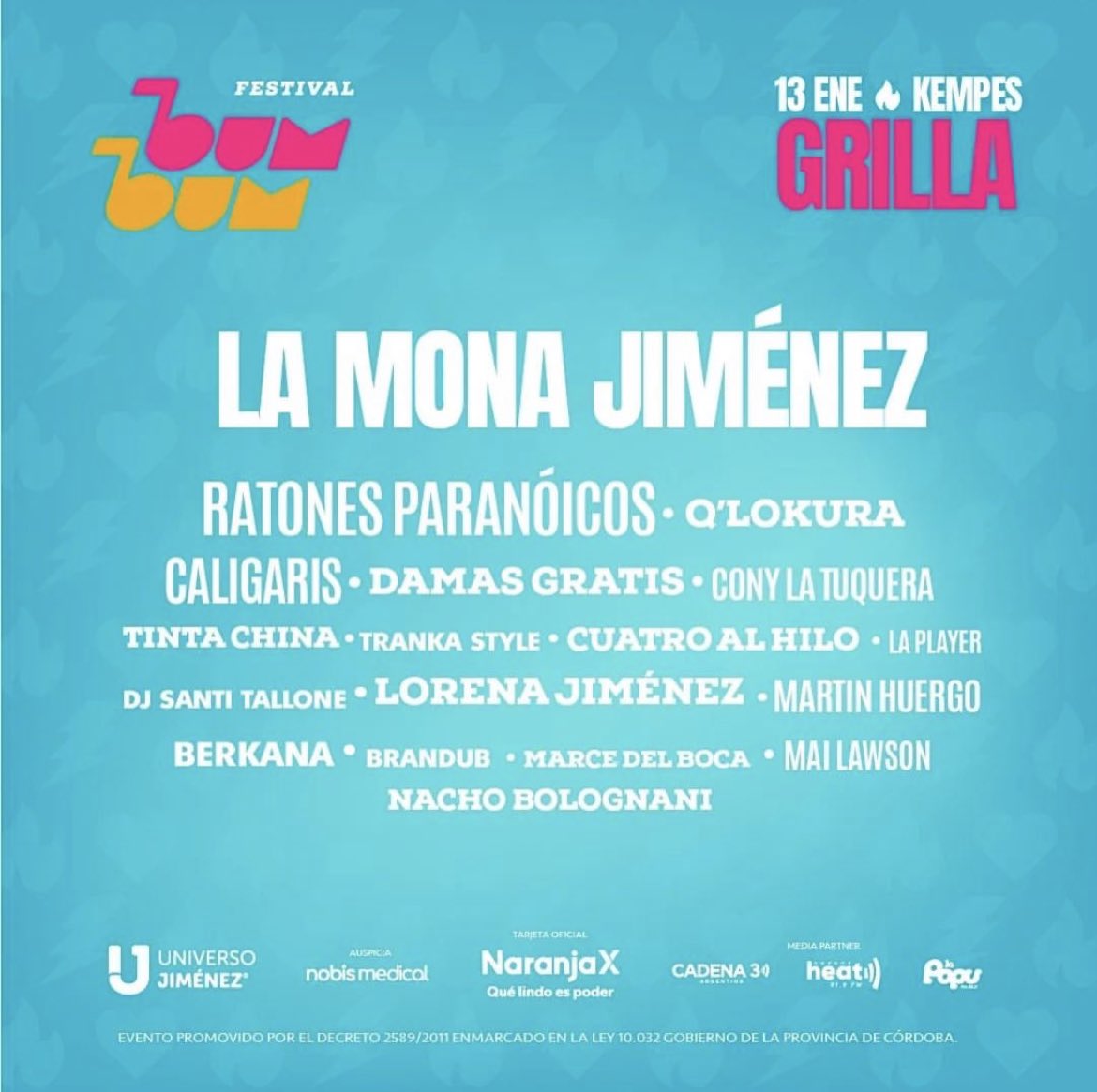 SÁBADO 13 hay STYLE en el BUM BUM