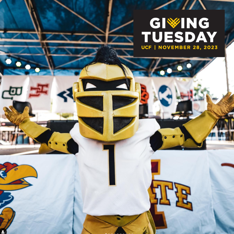 ChargeOnFund's tweet photo. Your support for @UCFKnights fuels the future of college athletics. 

This #GivingTuesday, let's champion the success of our student-athletes on and off the field ⚔️