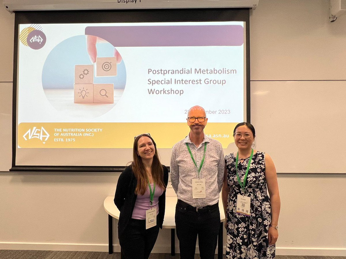 Monash Nutrition (@monashnutrition) on Twitter photo Kicking things off at #NSANZconf2023 with a fantastic workshop from the <a href="/nutsocaus/">NSA</a> postprandial metabolism special interest group, presented by <a href="/MonashNutrition/">Monash Nutrition</a>’s @AimeeDordevic and <a href="/Kay_Nguo/">Kay Nguo</a>, led by <a href="/DRJ_0/">Anthony James</a> from <a href="/CurtinUni/">Curtin University</a> Kicking things off at #NSANZconf2023 with a fantastic workshop from the <a href="/nutsocaus/">NSA</a> postprandial metabolism special interest group, presented by <a href="/MonashNutrition/">Monash Nutrition</a>’s @AimeeDordevic and <a href="/Kay_Nguo/">Kay Nguo</a>, led by <a href="/DRJ_0/">Anthony James</a> from <a href="/CurtinUni/">Curtin University</a>