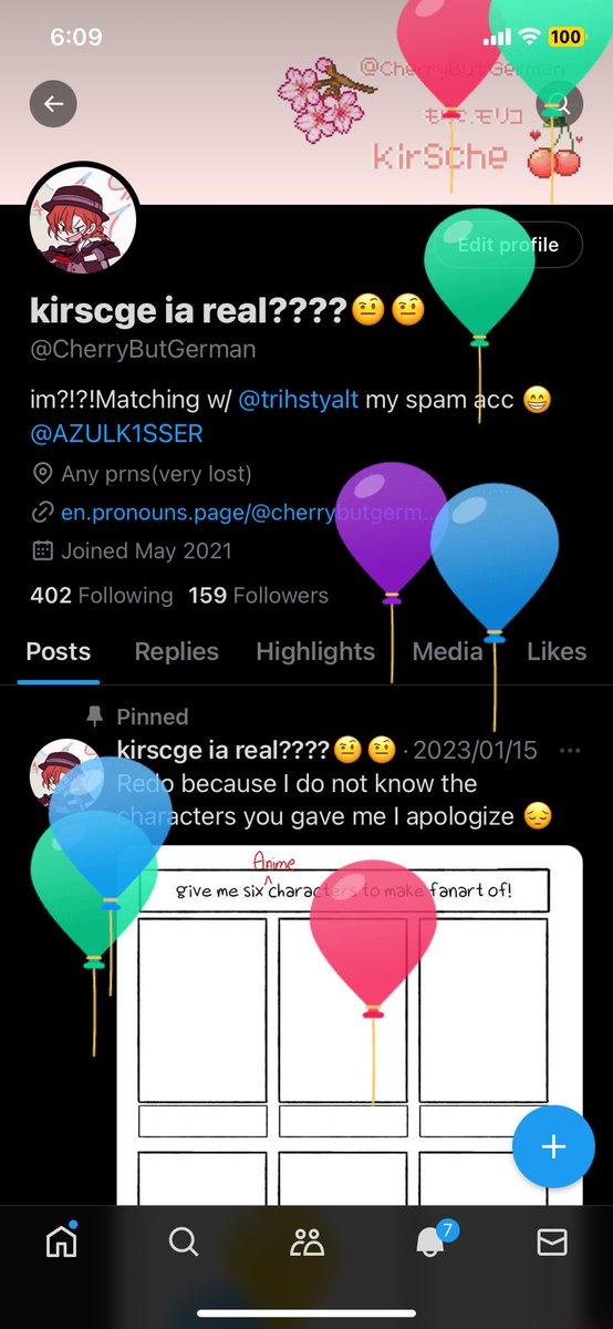 CherryButGerman's tweet photo. its my birthday :))
i havent been active on this account at ALL 🥹🥹
how r u guys mooties i miss everyone 😞😞 https://t.co/QK5Dgz73f6