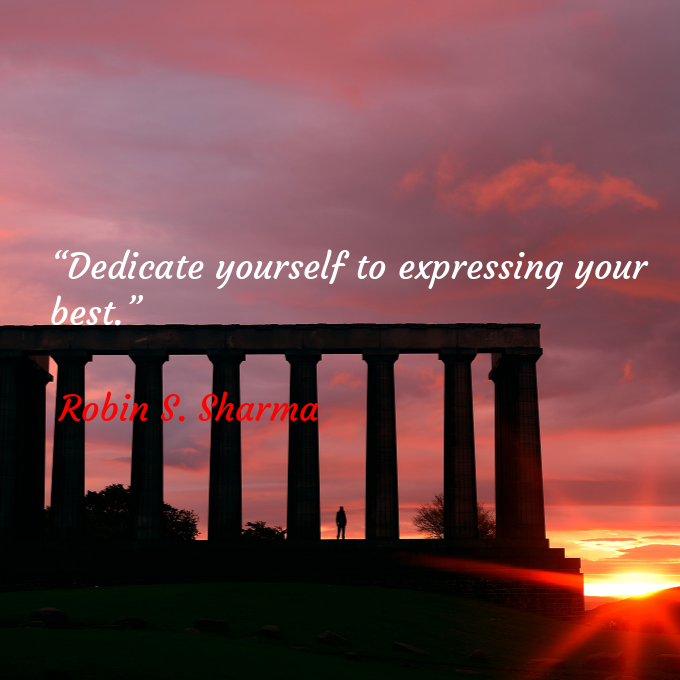 Qu0tes108's tweet photo. 📖“Dedicate yourself to expressing your best.”
🖋Robin S. Sharma
#RobinSSharma
@RenaiArt108
@A8_NT_108 https://t.co/NFoRNJneOF
