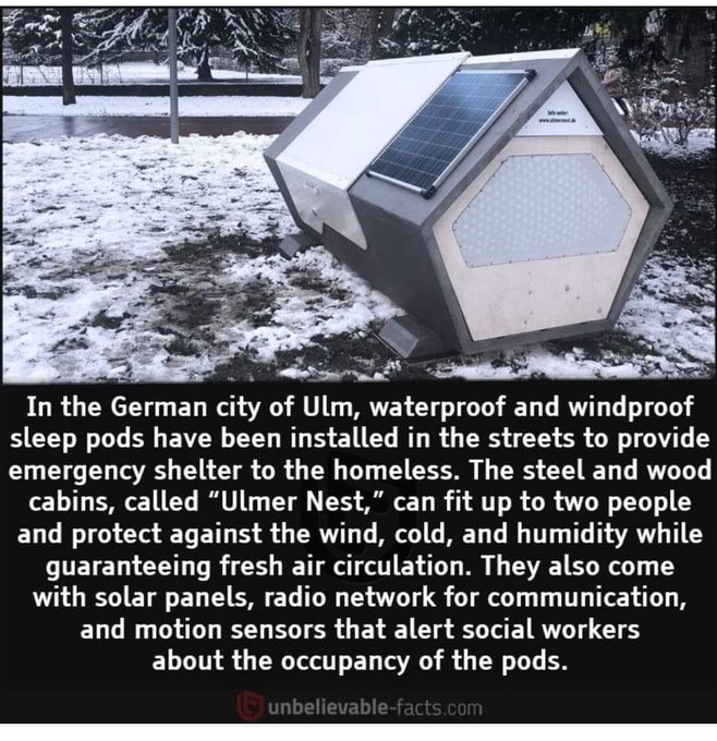 In the UK, Tories want to criminalise sleeping in a tent to avoid actually dying.

Meanwhile, in Germany: