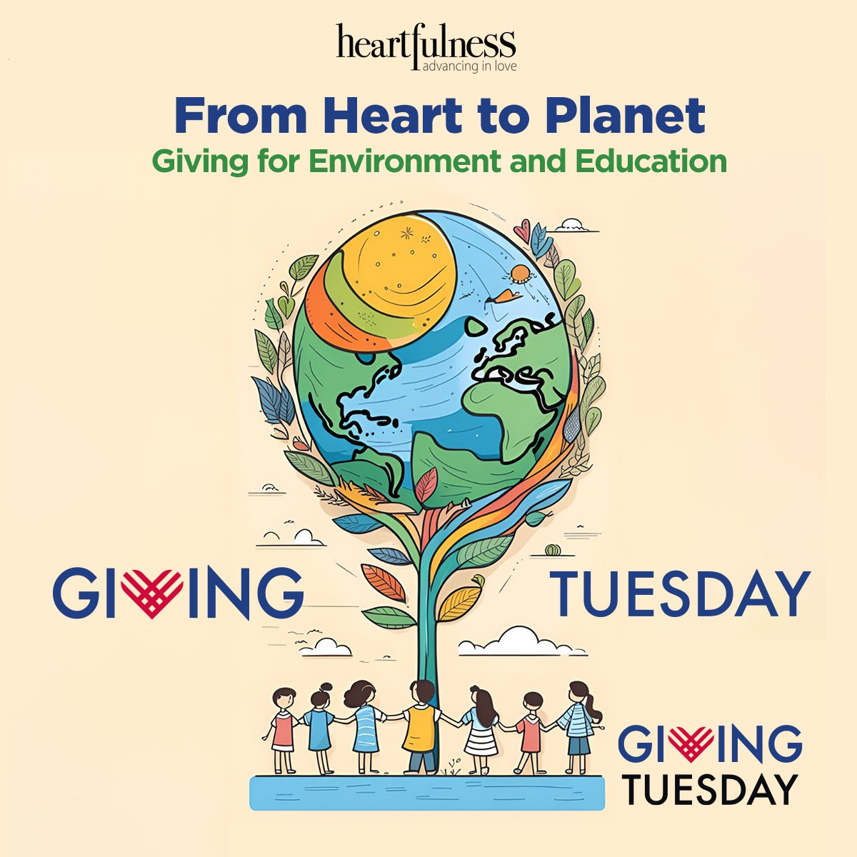 heartfulness's tweet photo. Happy #givingtuesday! This Giving Season, join the 'Heart to Planet' campign! 

In the pursuit of emphasizing the interconnectedness between a compassionate human heart and the well-being of our precious planet, Heartfulness Institute invites you to consider donating to this noble cause focussed on Education and Environment.

Through this campaign we endeavor to embark on a fulfilling journey with Heartfulness, @kanhashantivan, and our commitment to educational initiatives as we unite hearts like yours for a purpose-driven Giving Season.

'Heart to Planet' signifies our collective dedication to fostering constructive change on a global scale, emphasizing the interconnectedness between compassionate human hearts and the well-being of our precious planet.

To donate from USA & Canada: https://t.co/yg9XtyvESW

Rest of the World donations can be made at: https://t.co/I957u1RBqz

[Giving Tuesday, Education and Environment]

#givingtuesday #givingseason #heartfulness #education #Environment