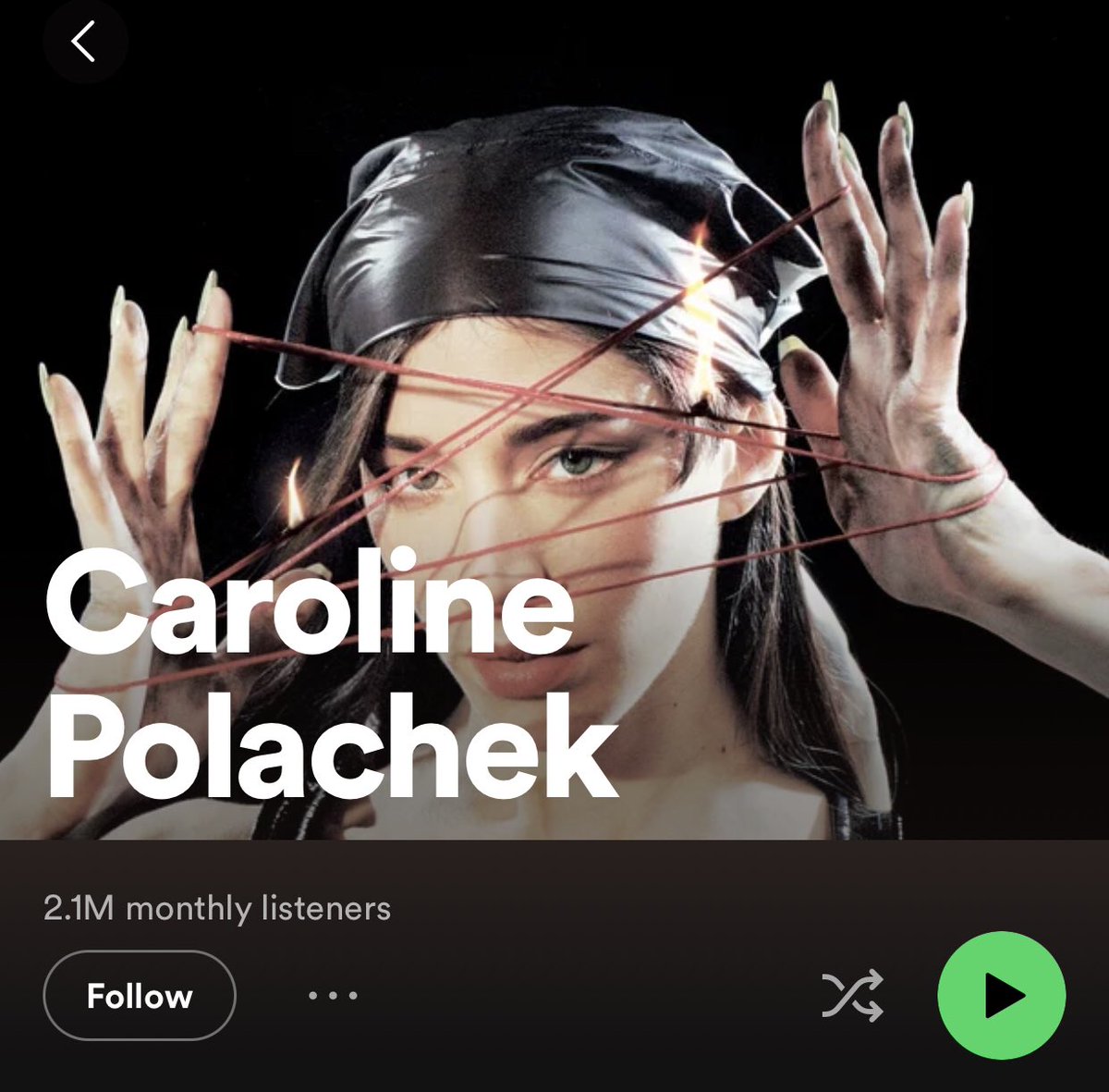 Johann Sebastian Bach reaches 8.7M monthly Spotify listeners while resident nail bitter Caroline Polachek once again is left in the dust.