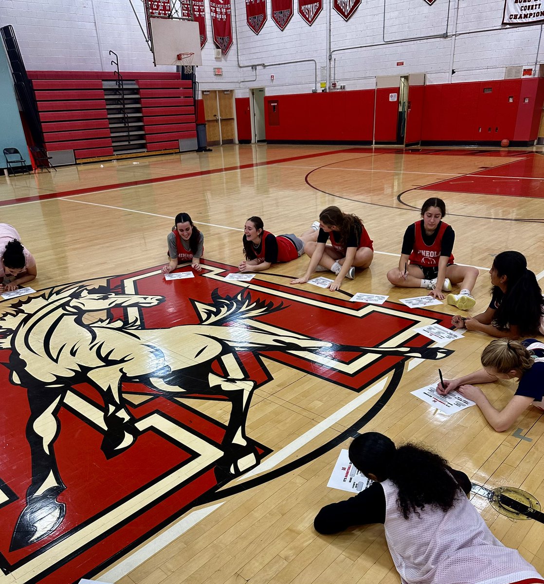 A little end of practice fun with this group as we head into week 1 of games! #MineolaProud and ready to go! 🏀‼️ <a href="/MineolaAD/">MineolaAthletics</a> <a href="/MineolaGBB/">Mineola Girls Basketball 🏀</a>  <a href="/MineolaUFSD/">Mineola UFSD</a> <a href="/mineolahs/">Mineola High School</a> <a href="/ms_garabedian/">Ms. Garabedian</a>