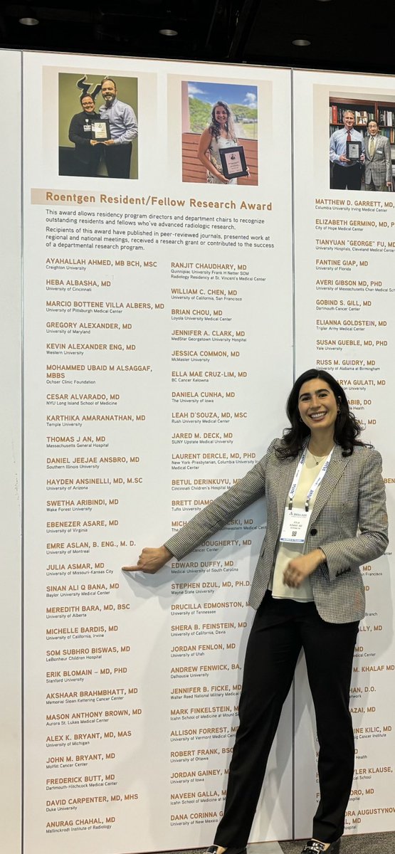Joe Mammarappallil (@jmammarappallil) on Twitter photo All ⭐️ <a href="/DukeRadiology/">Duke Radiology</a> <a href="/DukeRadCTI/">DukeCTI</a> fellow <a href="/julia_asmar/">Julia M Asmar, MD</a> 💪 her <a href="/RSNA/">RSNA</a> research award <a href="/UMKCRads/">UMKC Radiology</a> . <a href="/julia_asmar/">Julia M Asmar, MD</a> an outstanding radiologist 🫁🩻 and person!!! 💥 #RSNA23 All ⭐️ <a href="/DukeRadiology/">Duke Radiology</a> <a href="/DukeRadCTI/">DukeCTI</a> fellow <a href="/julia_asmar/">Julia M Asmar, MD</a> 💪 her <a href="/RSNA/">RSNA</a> research award <a href="/UMKCRads/">UMKC Radiology</a> . <a href="/julia_asmar/">Julia M Asmar, MD</a> an outstanding radiologist 🫁🩻 and person!!! 💥 #RSNA23