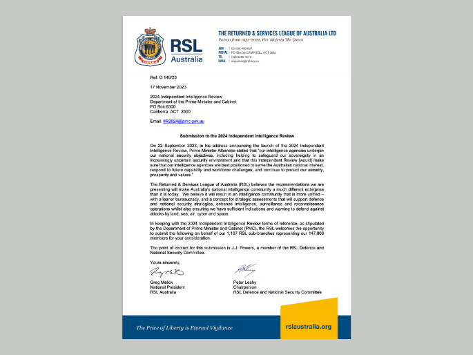 RSL Announces National ESO Forum to Address Royal Commission — RSL Australia