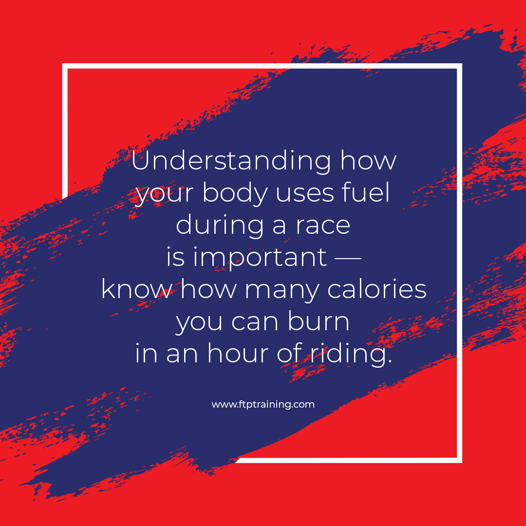 Understanding how your body uses fuel during a race is important - know how many calories you can burn in an hour of riding.

Take a glimpse into the world of personalised coaching with our 1:1 Coaching plans! ftptraining.com/what-we-do/#1-…

#CyclingTips #cycling