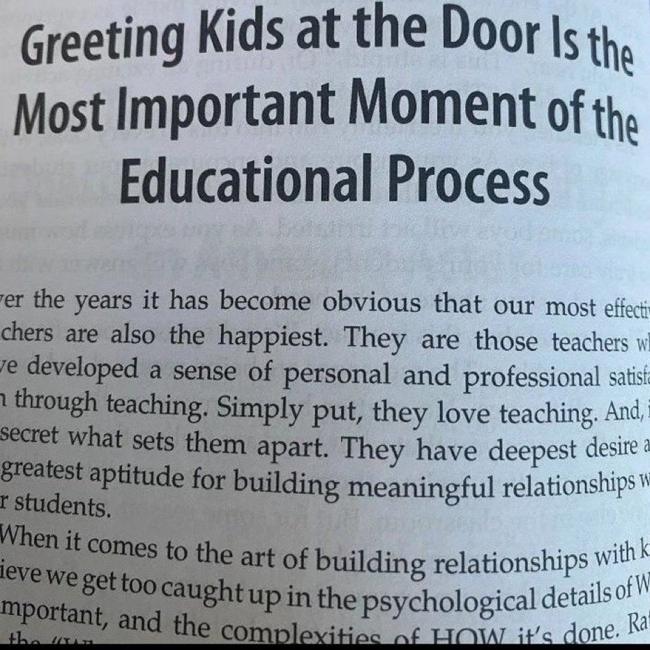 Let the students know you are glad they're there!  
amazon.com/Dear-Teacher-B…