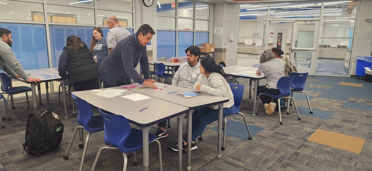 Math Night at <a href="/YearlingPride/">Garner Middle School</a> ! These #awesomemathteachers  equipped parents with math games they could play at home with their kiddos. Also threw in some  <a href="/Skyward_Inc/">Skyward</a> notification tips to keep parents and students informed and connected with their learning