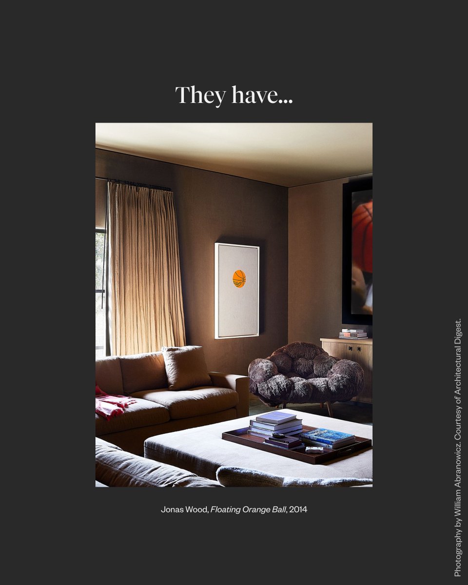 idea_oriented's tweet image. Looking to recreate Adam Levine &amp;amp; Behati Prinsloo&apos;s multi-million dollar interior?⁠
•⁠
Explore available works by the featured artists for subscription-lease or purchase at onapproval.com/collections/p?…