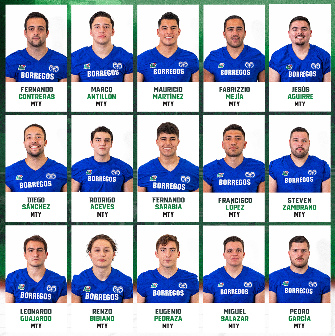 borregostec's tweet image. Conoce a nuestros seleccionados Borregos que con orgullo defenderán el escudo en el Tazón Azteca 2023 🤜🤛

El próximo 1ro de diciembre en el estadio Banorte. 🐏💙

🎟 Adquiere tus entradas por Super Boletos.
👉 link bit.ly/TazonAzteca2023

#OrgulloBorrego #ElTazónEnElBanorte