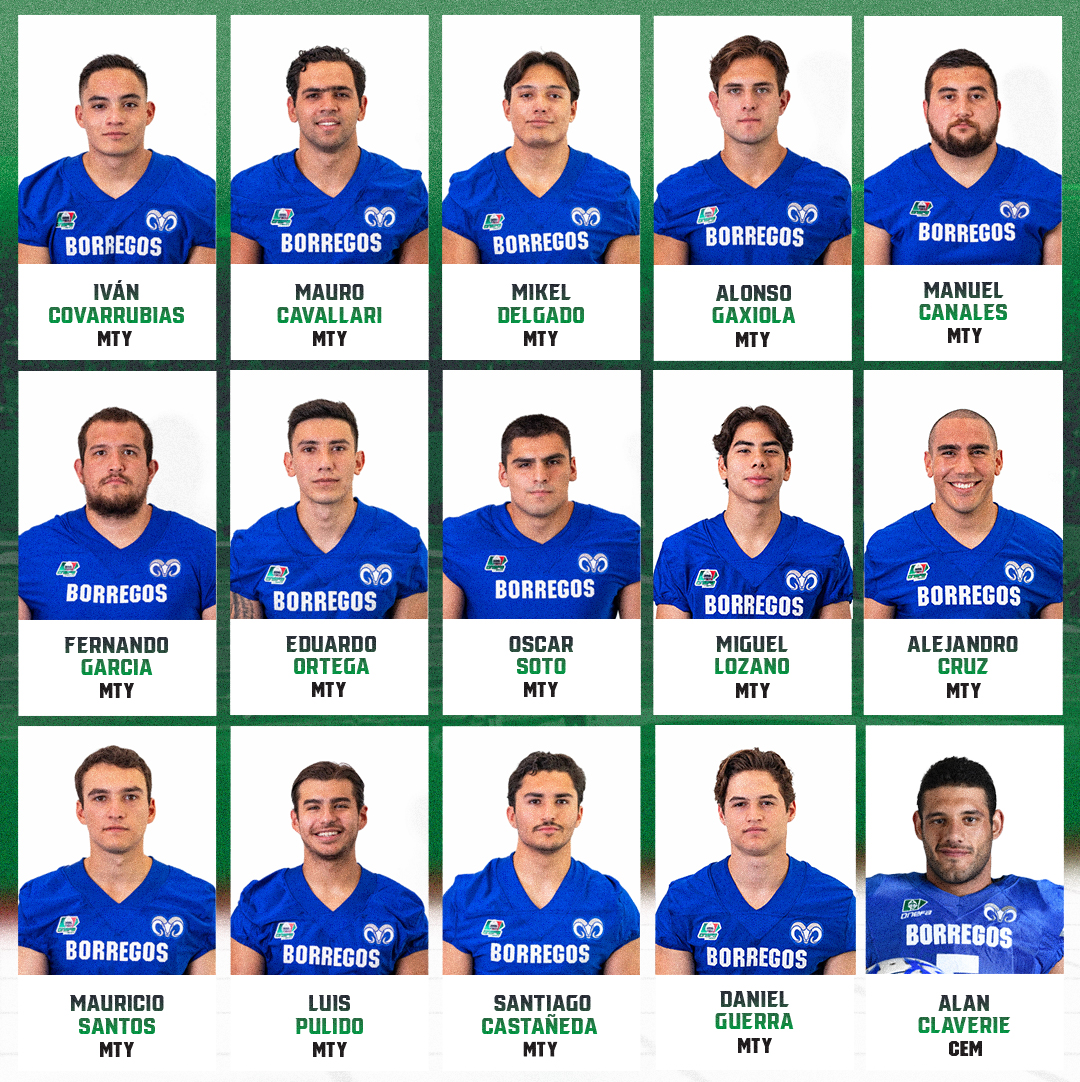 borregostec's tweet image. Conoce a nuestros seleccionados Borregos que con orgullo defenderán el escudo en el Tazón Azteca 2023 🤜🤛

El próximo 1ro de diciembre en el estadio Banorte. 🐏💙

🎟 Adquiere tus entradas por Super Boletos.
👉 link bit.ly/TazonAzteca2023

#OrgulloBorrego #ElTazónEnElBanorte