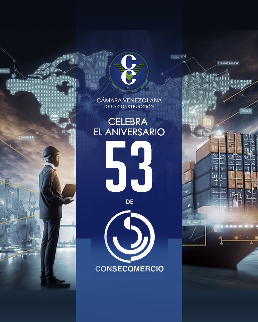 La Cámara Venezolana de la Construcción (CVC) felicita a Consecomercio por sus 53 aniversario, manteniendo el compromiso con las organizaciones gremiales, comerciales y de servicios en el país.

<a href="/consecomercio/">Consecomercio</a>