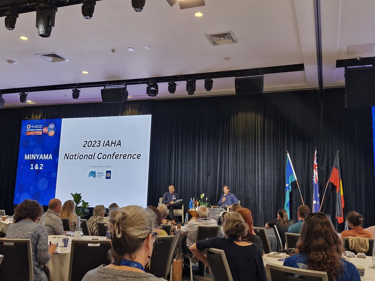 Great to hear Johnathan Thurston AM talk at the #IAHAconf23