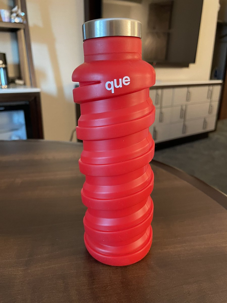 I am not lured in with swag but @CITE_EDU this is the best collapsible water jug ever. #red #reusable #CITE2023