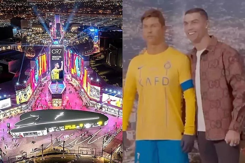 SammyDuke14's tweet image. Cristiano Ronaldo shares first images of grand opening of incredible new CR7 Museum in Riyadh.I don’t think there’s anyone so gifted and lucky like CR7 even myself.I followed him for 32 years now as a lover of soccer.