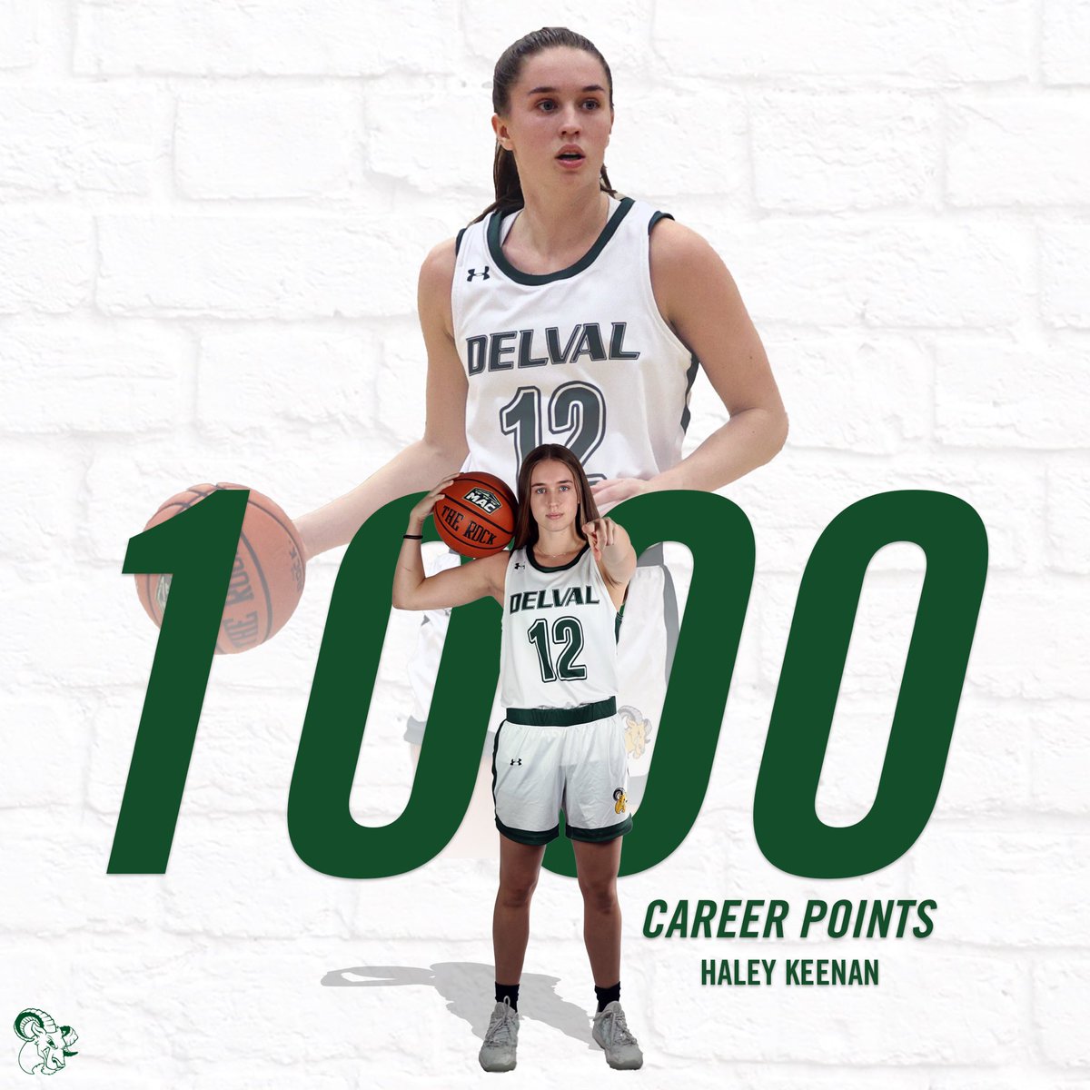 🚨 HALFTIME UPDATE 🚨

Haley Keenan sinks the layup at the buzzer to hit the 1,000-point milestone! Congratulations Haley!

#TogetherWeDoMore
