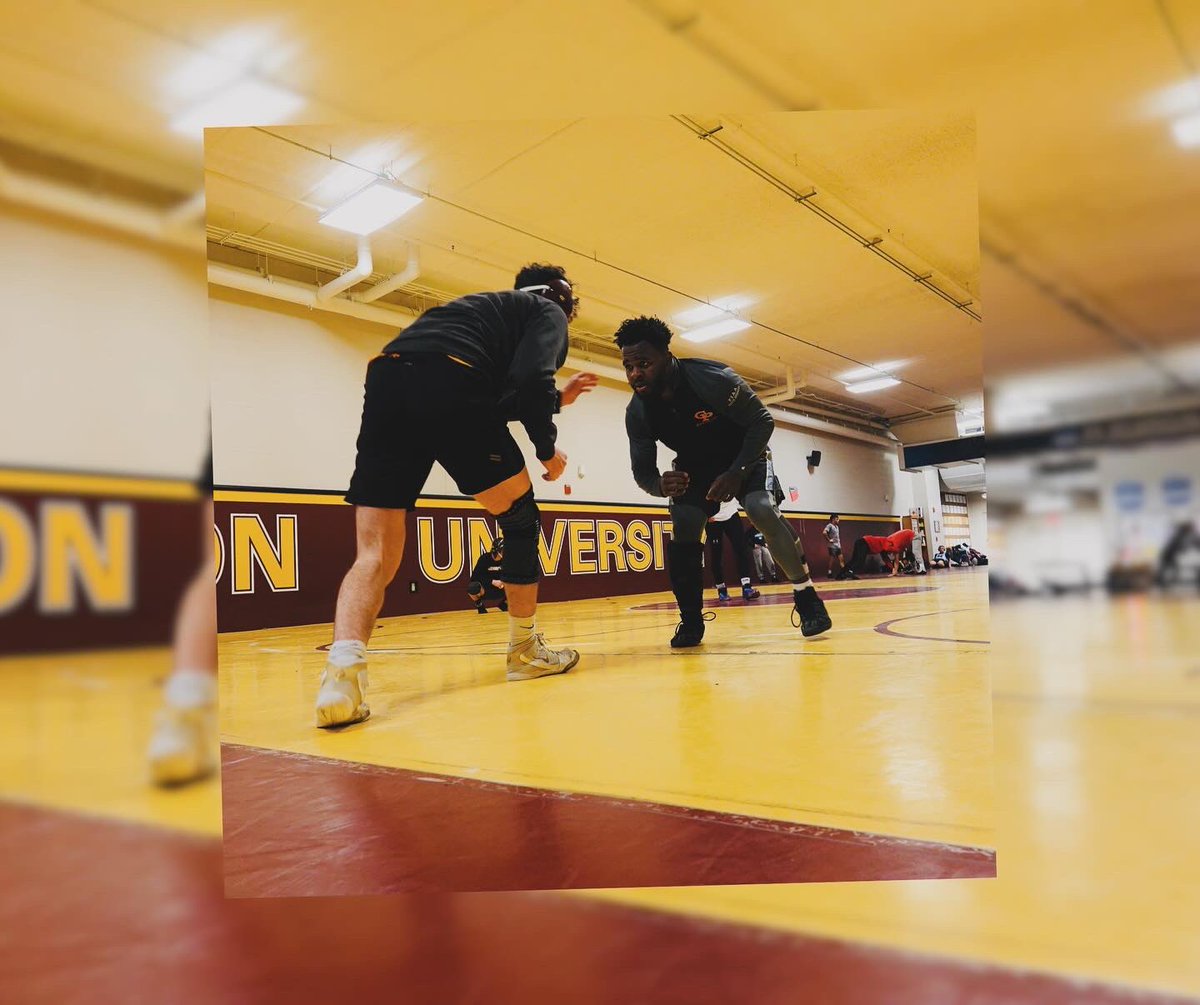 Back to work after Thanksgiving break! #GannonWrestling