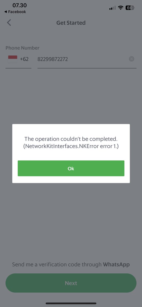 Daiciw's tweet photo. @GrabID setiap mau login selalu kayak gini kenapa ya? https://t.co/Sc6njf0yoh