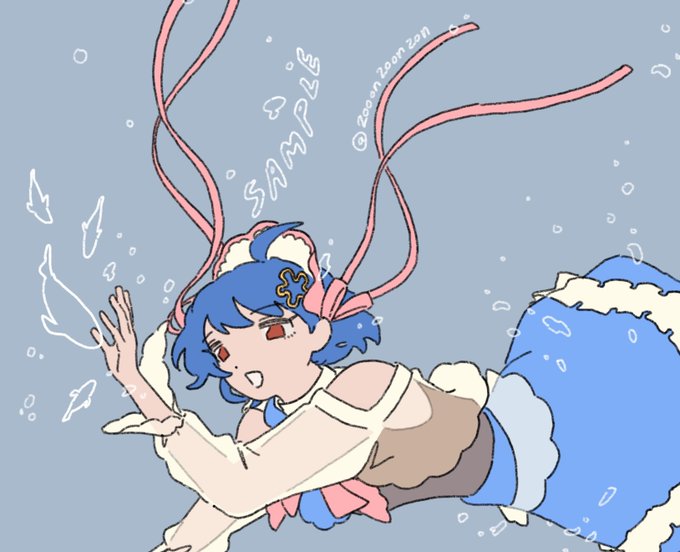 「シャツ 水中」のTwitter画像/イラスト(新着)｜3ページ目