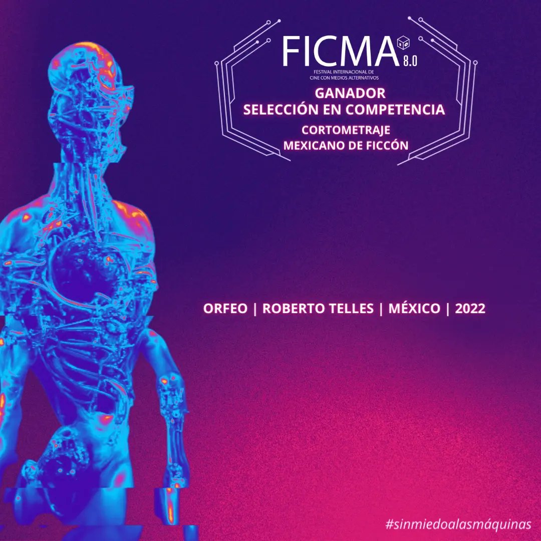 ficmafest's tweet photo. Ganadores selección en competencia categoría #SecciónMexicana #FICMA 8.0 

🎥Cortometraje mexicano de ficción
🎥Cortometraje mexicano documental
🎥Cortometraje mexicano universitario

#FICMA8 #sinmiedoalasmáquinas #IA #tecnologia #audiovisual #cine https://t.co/xcjFROSsEH