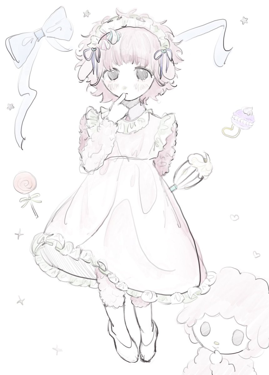 🤍ピアノちゃん擬人化🤍 #サンリオ #サンリオ擬人化 #マイスウィートピアノ