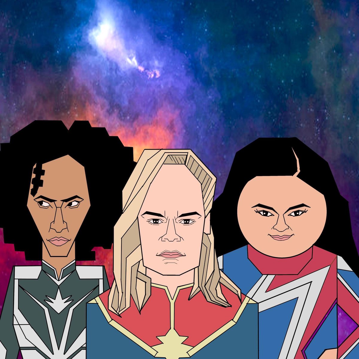 CKohNFT's tweet photo. The Geometric Marvels.
#THEMARVELS #straightlineart #art #CaptainMarvel #triangle #rectangle #Circle https://t.co/3CoIXBf6WD