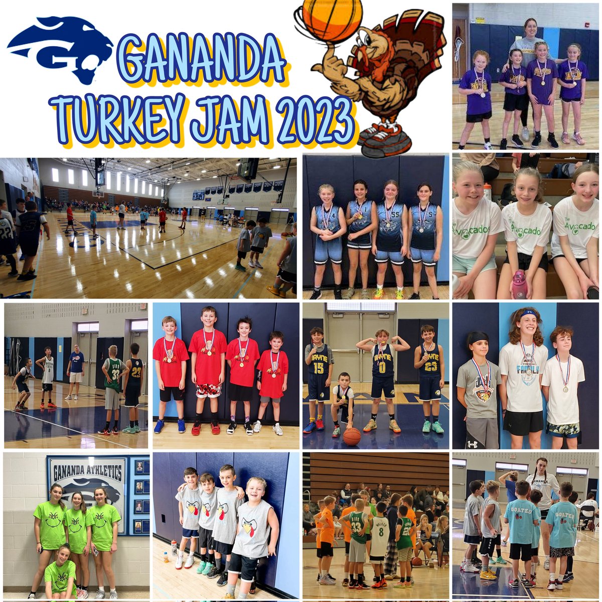 Thank you to all that came out and supported the Gananda Girls Basketball Program we appreciate your support!