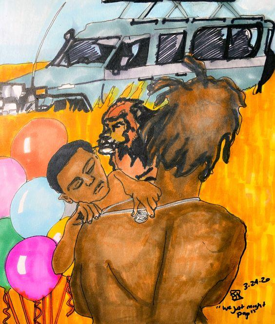 “WE JUST MIGHT POP”
9” x 12”
#blackart #art #blackartist #artist #blackgirlmagic #blackdads #black #blackartists #drawing #painting #blackwork #artwork #illustration #blacklove #contemporaryart #supportblackart #manhood #sketch #blackandwhite #dopeblackart #love #detroitart