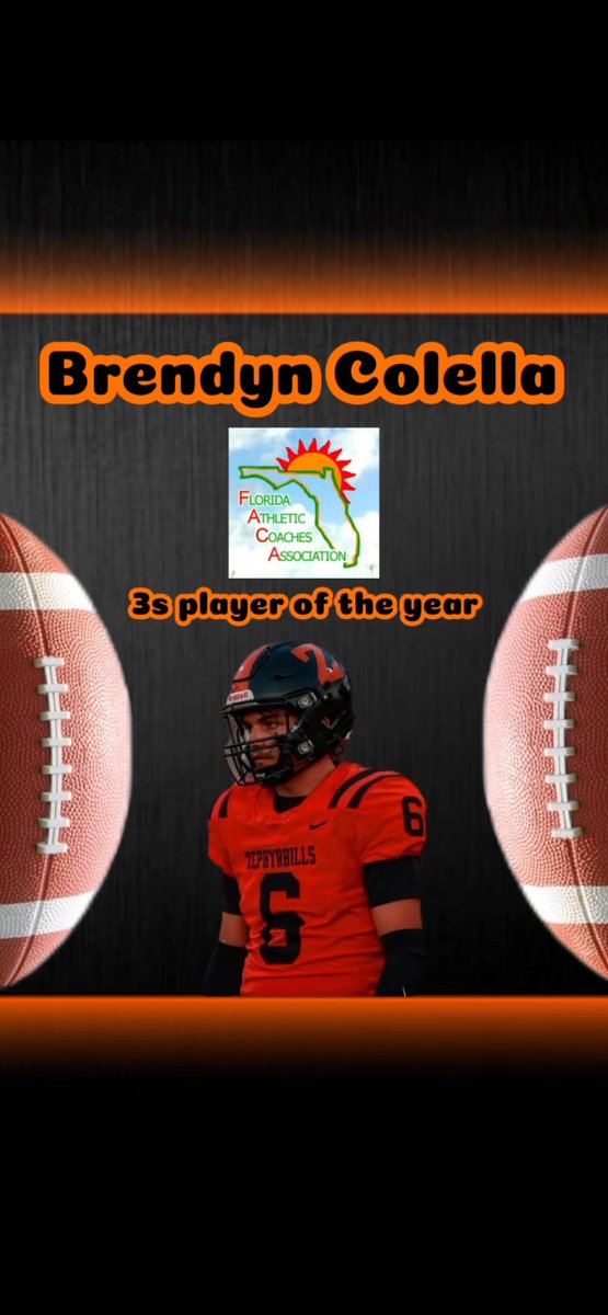 Brendyn Colella (@brendyncolella) on Twitter photo Honored to have been named 3s regional player of the year!!! 👑
<a href="/Coach_JColella/">Coach John Colella</a> <a href="/PascoCountyFB/">PascoCountyFB</a> <a href="/_CoachCarroll_/">ZHSBulldogFootball</a> <a href="/Aveion_Cason23/">Aveion Cason</a> <a href="/QBHitList/">QBHitList.com</a> <a href="/H2_Recruiting/">Hasani (H2) | Football Recruiting</a> <a href="/Andy_Villamarzo/">Andy Villamarzo</a> Honored to have been named 3s regional player of the year!!! 👑
<a href="/Coach_JColella/">Coach John Colella</a> <a href="/PascoCountyFB/">PascoCountyFB</a> <a href="/_CoachCarroll_/">ZHSBulldogFootball</a> <a href="/Aveion_Cason23/">Aveion Cason</a> <a href="/QBHitList/">QBHitList.com</a> <a href="/H2_Recruiting/">Hasani (H2) | Football Recruiting</a> <a href="/Andy_Villamarzo/">Andy Villamarzo</a>