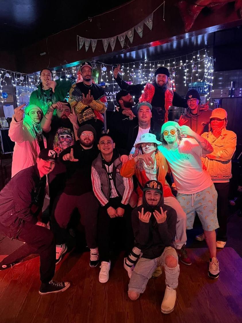kevinxthexbrain's tweet photo. Last night was too lit. Thanks again to @shawnhemp_ @bearlyblunt for always making some space for us in this crazy talented lineup. Y'all are missing out if you aren't coming to NXNW showcases. Most turnt rap acts in the state, we rage fr #bearlyblunt #livefromthenorth #alaska https://t.co/1bNGPRUV4Q