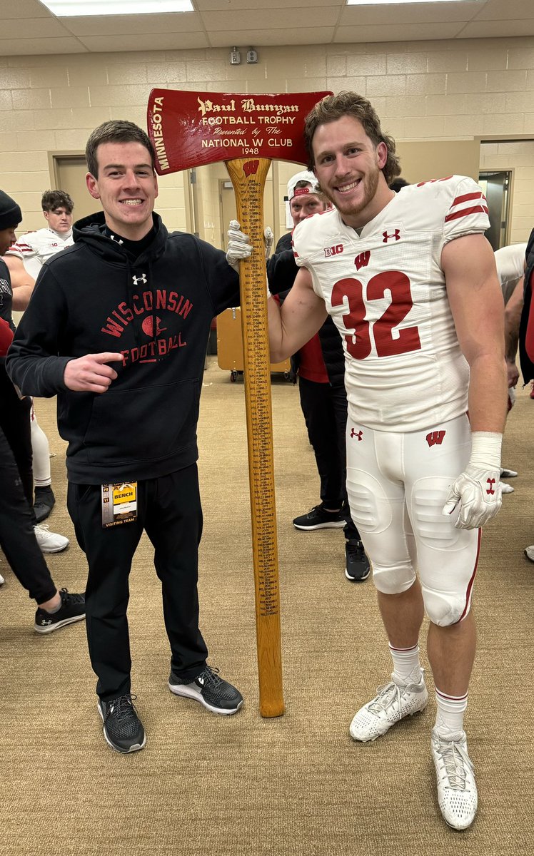 The Axe is Back! #OnWisconsin