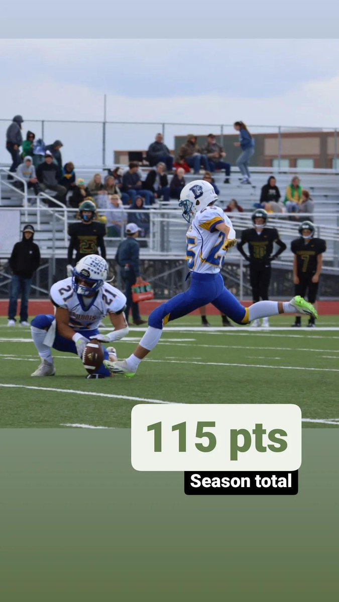 cooperkintz's tweet image. Freshman season in the books! #cooperkintz #kicker #lacesout