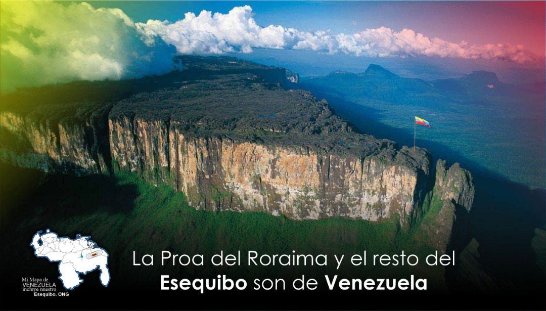 AntroCanal's tweet photo. Ahora más que nunca exhortamos a las Autoridades en efectuar un Acto de Soberanía, izando nuestra Bandera Nacional en el área este del majestuoso Monte Roraima #25Nov #MiMapa https://t.co/gKBvI42g8o