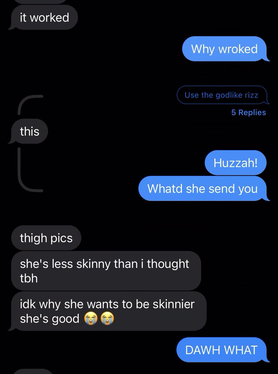 CVyzi's tweet photo. CONVO BETWEEN HIM AND HIS BSF (blue text) https://t.co/JKP5j9xwaB