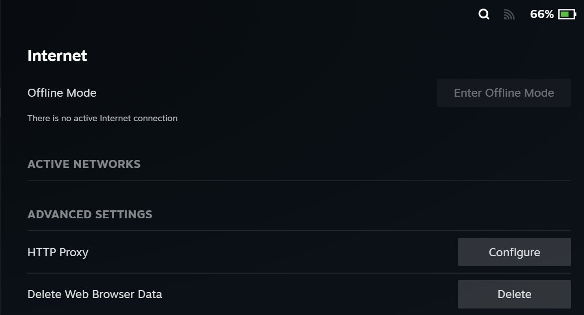 Win7Guru's tweet image. Anyone else getting this error when you are logged in and connected to any type of internet?

Steam says that I can enter Offline Mode, but it is dimmed.  Also, steam overlay switch is dimmed for games now.

steamcommunity.com/discussions/fo…

#SteamHelp
#BigPictureMode