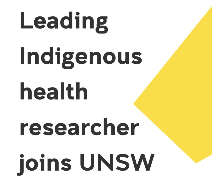 .@LivingWorksAus Indigenous-#ASIST #suicide 1st aid researcher Prof @ToombsM1 has been appointed Prof of Aboriginal and Torres Strait Islander Health at @UNSWMedicine School of Population Health Congrats ❤️🖤💛@LindaBurneyMP @teganschefe unsw.edu.au/news/2023/11/l…