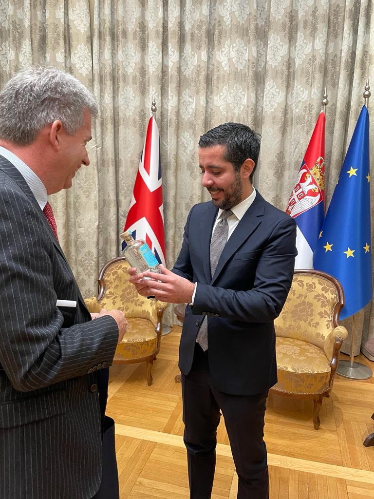 Last week we had the pleasure of exhibiting at Wine Vision, the 4th largest wine and spirits fair in Europe. We were honoured to be recognised as a high quality drink producer. Thanks <a href="/BritSerbCC/">British-Serbian Chamber of Commerce</a> for looking after us, Chris <a href="/GlassOfBubbly/">Glass of Bubbly®</a> for helping and sponsors ABL Ltd &amp; MTS 🙏