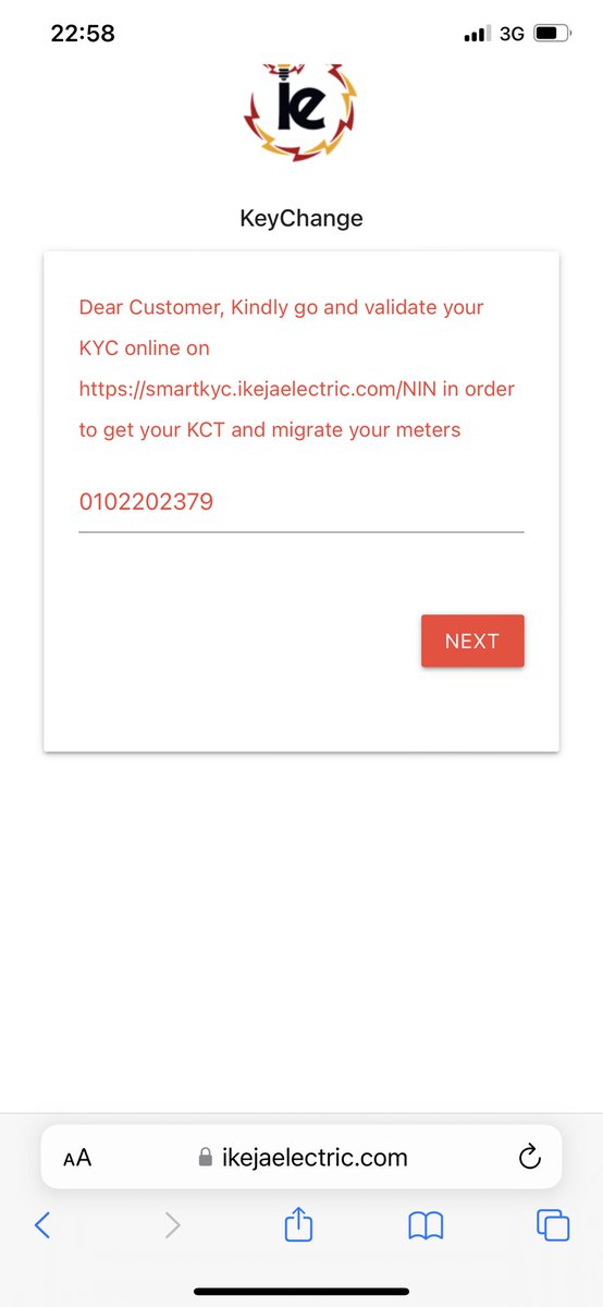 ENIOLAAJIBOLA2's tweet photo. @IkejaElectric 
Pls what could be the problem for not getting any #kct tokens for three prepaid meters https://t.co/ptnK1B6adq