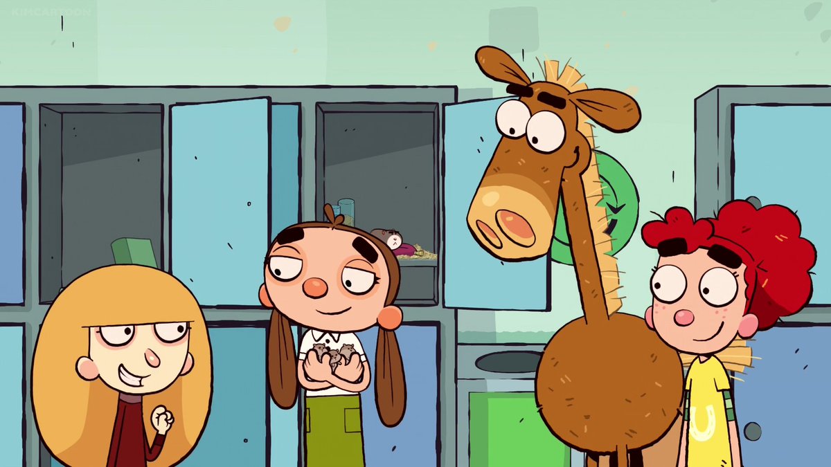 Beatrice_Posts's tweet photo. Teacher's Pet 🐹
Now she had a good participation, trying to keep Pony taking advantage of the fact that she is the class mascot, and in the end it is revealed that she stole the school hamster.9️⃣
#ItsPony #Beatrice #PonyBramley #AnnieBramley #Henrietta #Nickelodeon #NickToons https://t.co/n6fOLTJ6tq