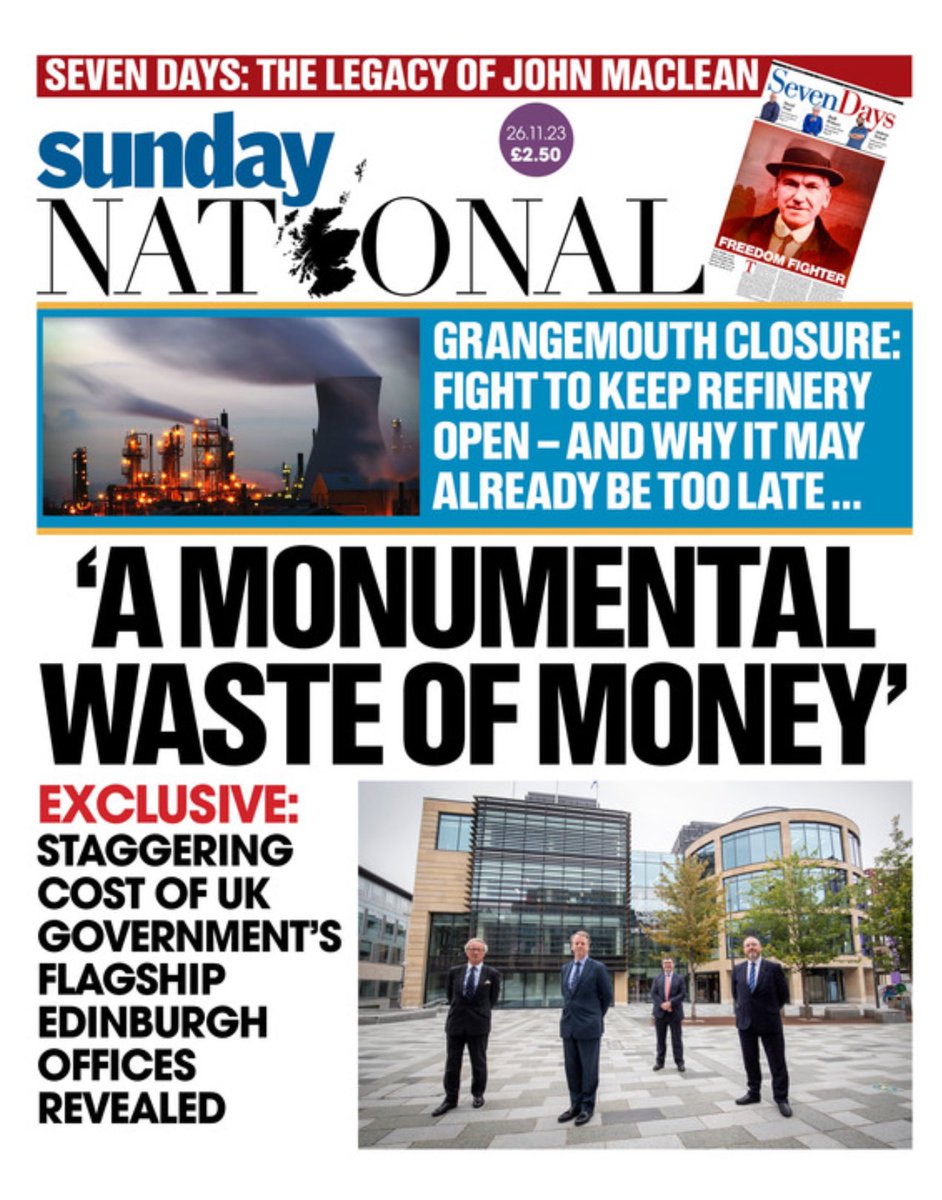 Presenting Sunday’s front page from: #SundayNational A momental waste of money For additional #TomorrowsPapersToday and past editions of newspapers and magazines, explore: tscnewschannel.com/category/the-p… #buyanewspaper