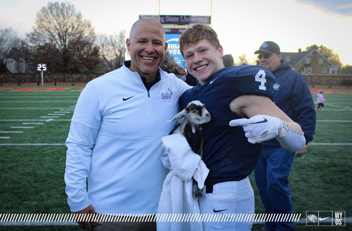 The Goat with A Goat #5Peat #StateChamps