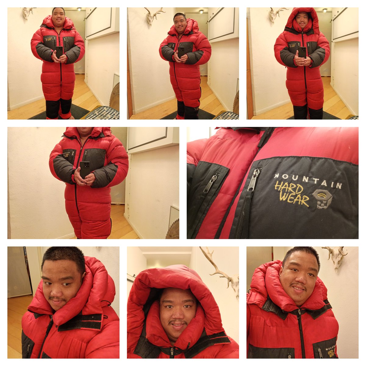 specialpaul's tweet photo. An "old" but beautiful suit - I got the idea for this suit from a very good mountaineer^^ from the USA -> Ed Viesturs. @hardwear
-
@EViesturs

#specialpaul #downsuit #downoverall #Daunenanzug #Daunenoverall #Gear #Expeditiongear #Daunen #Puffa #Puffagear #Parkabondage https://t.co/Tr7hvWtU0Z