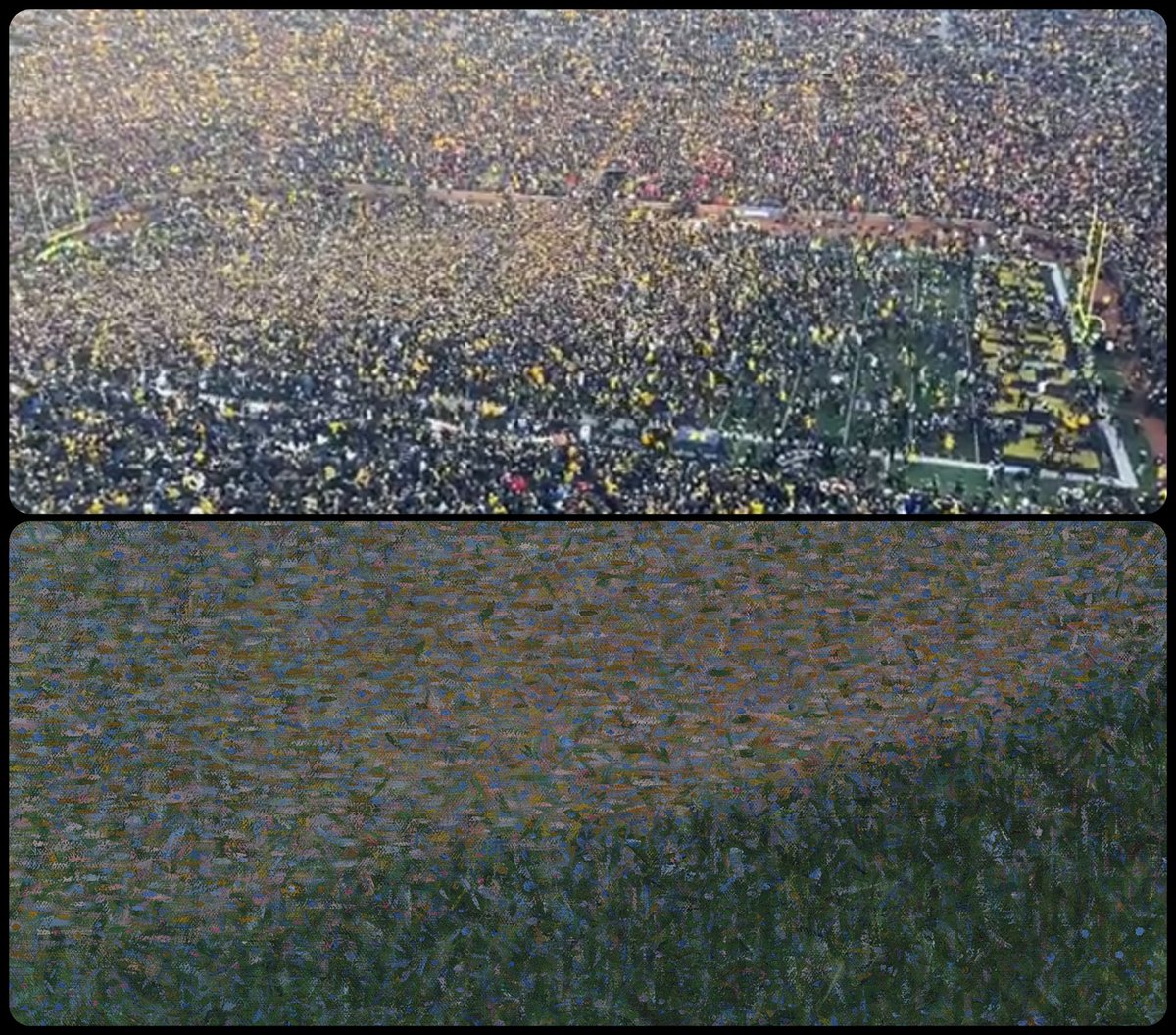 A Sunday Afternoon on the Island of La Grande Jatte (Detail), by Georges Seurat, 1884-86