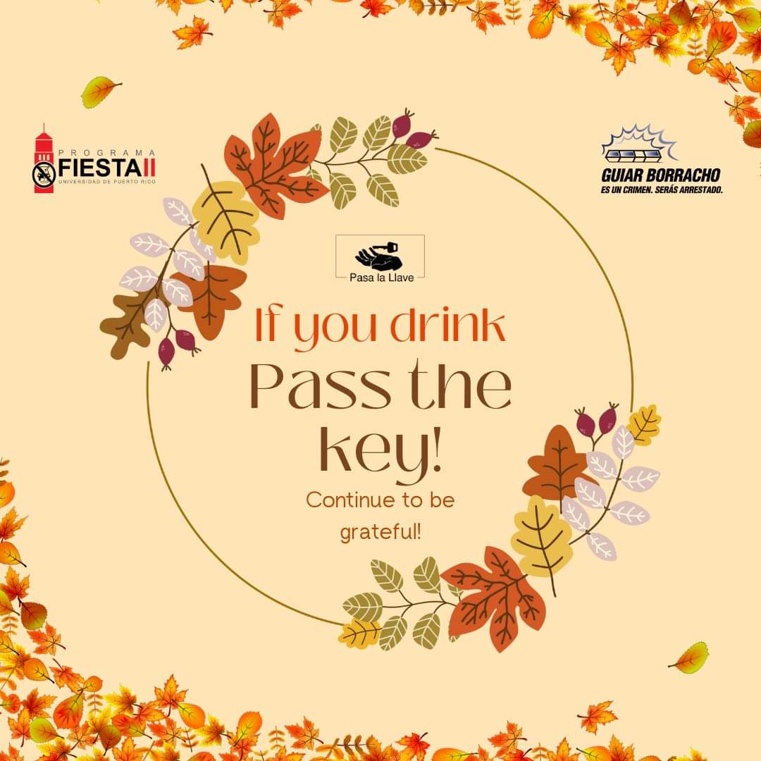 FIESTAII's tweet photo. Ser agradecidos y responsables. Si bebes, PASA LA LLAVE. 

#FIESTAii #pasalallave https://t.co/IraaxP4rIX