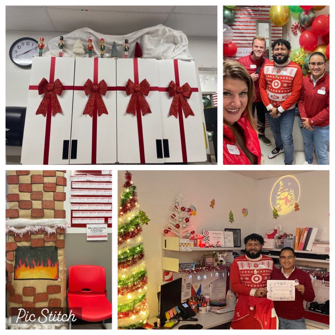 What an honor to be able to bring the holiday spirit to my team and celebrate all the hard work T3268 has put in every single day. Thank you <a href="/Simone_Samii/">Simone Samii</a> and <a href="/Billy_Valente_/">Billy Valente</a> for making time during a busy weekend to come visit us and for the delicious bake goods! TY Boss @JaiiTGT