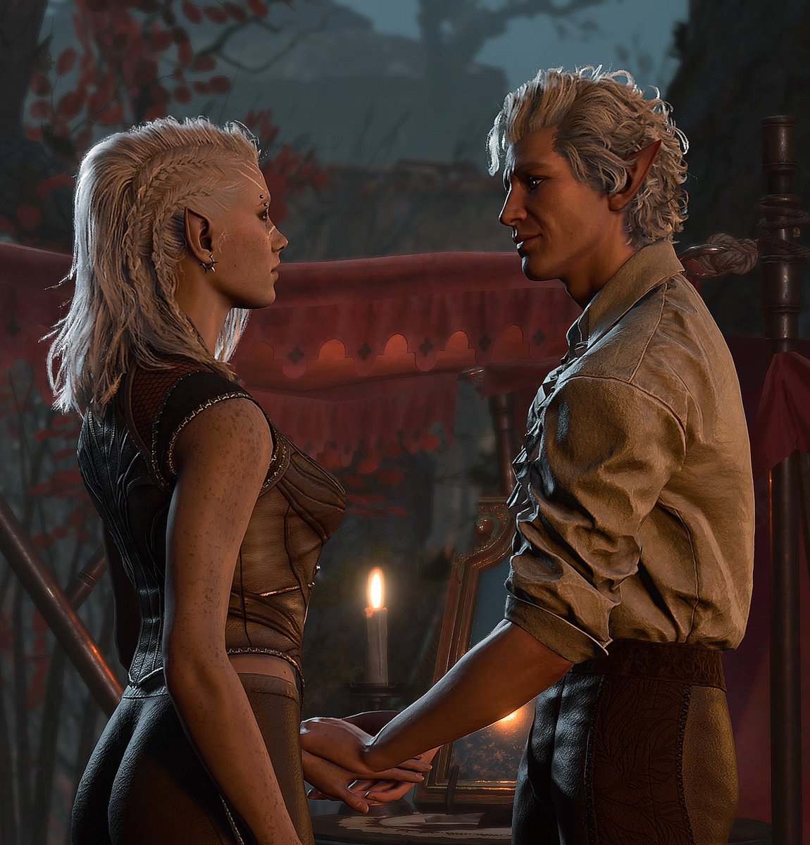 Kalluna and Astarion make a cute couple